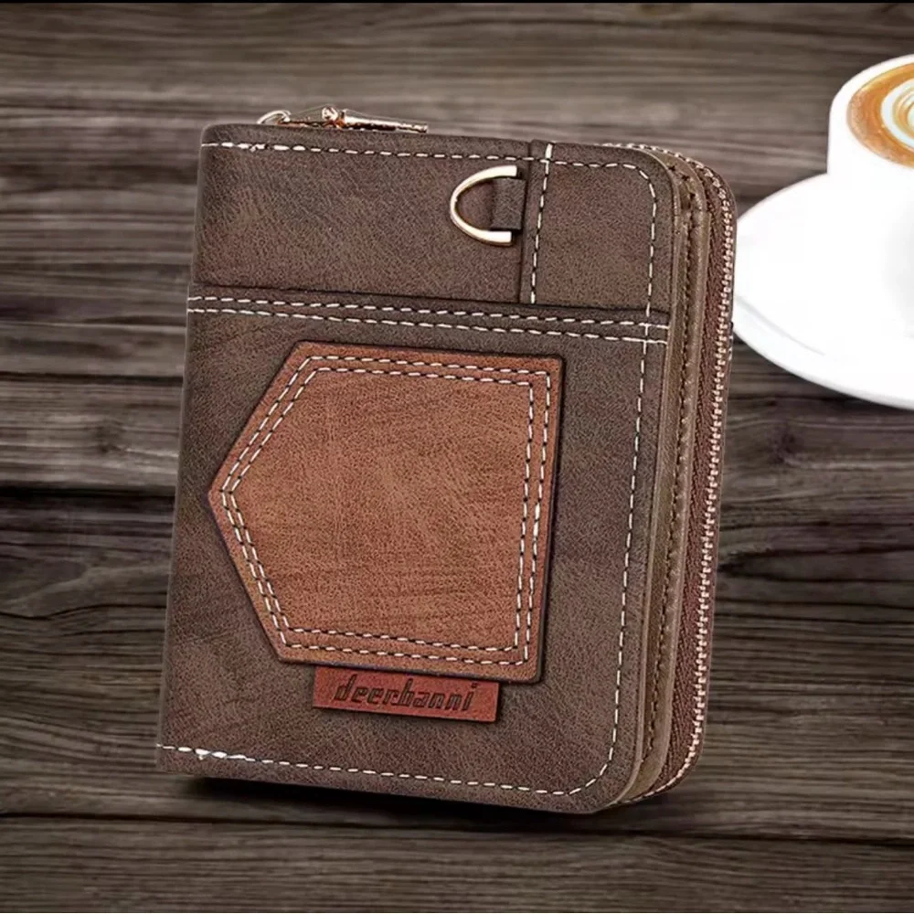 Brown luxury stylish Leather Wallet for Men